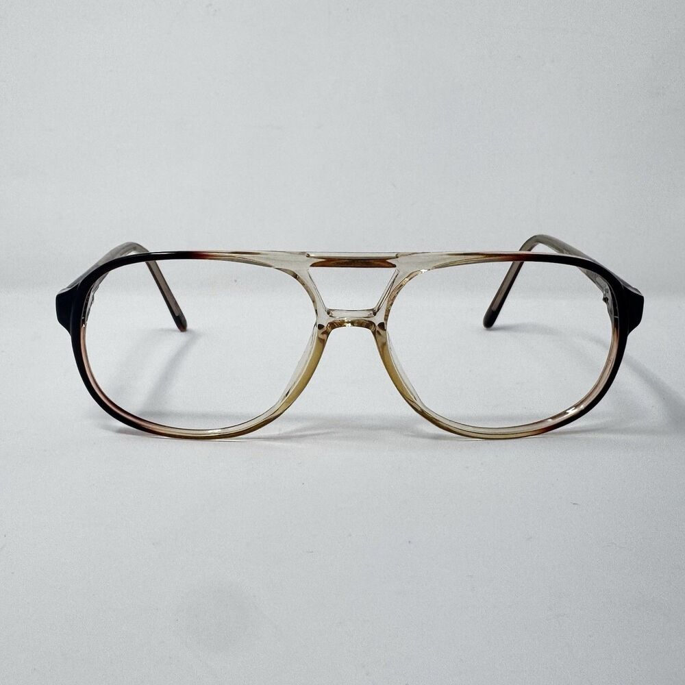 William by Idealoptics Cognac Fade Eyeglass Frames 56-16-145